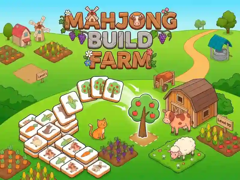 Gra Mahjong Build Farm w Internecie