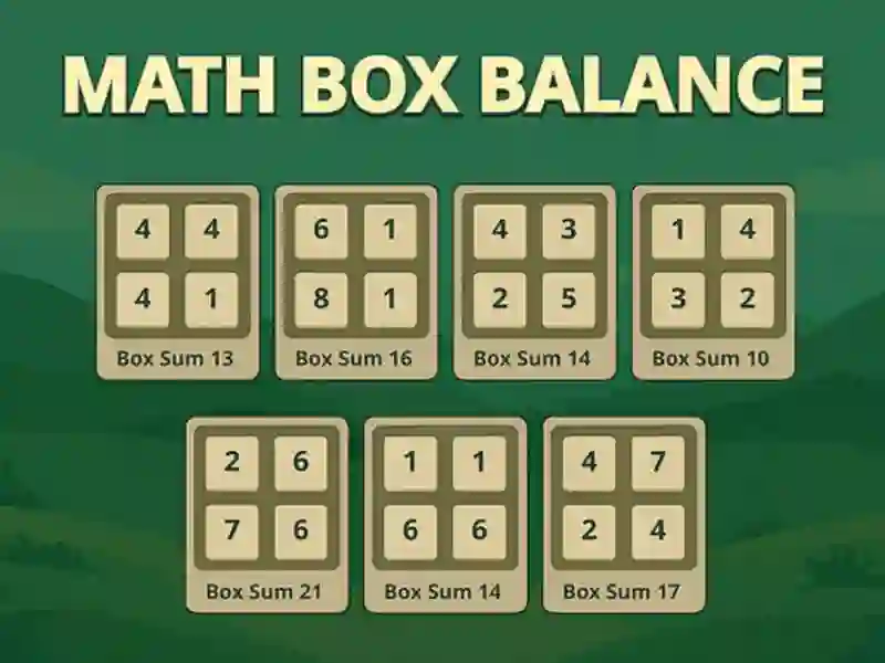 Gra Równowaga matematyczna w Internecie Gra Równowaga matematyczna w Internecie