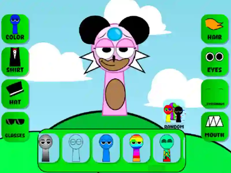 Gra Sprunks: Stwórz postać w Internecie Gra Sprunks: Stwórz postać w Internecie