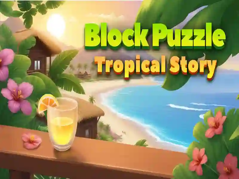 Gra Puzzle blokowe: tropikalna historia w Internecie