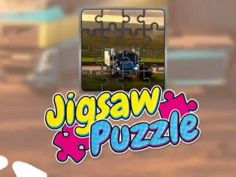 Gra Puzzle: ciężarówka w Internecie