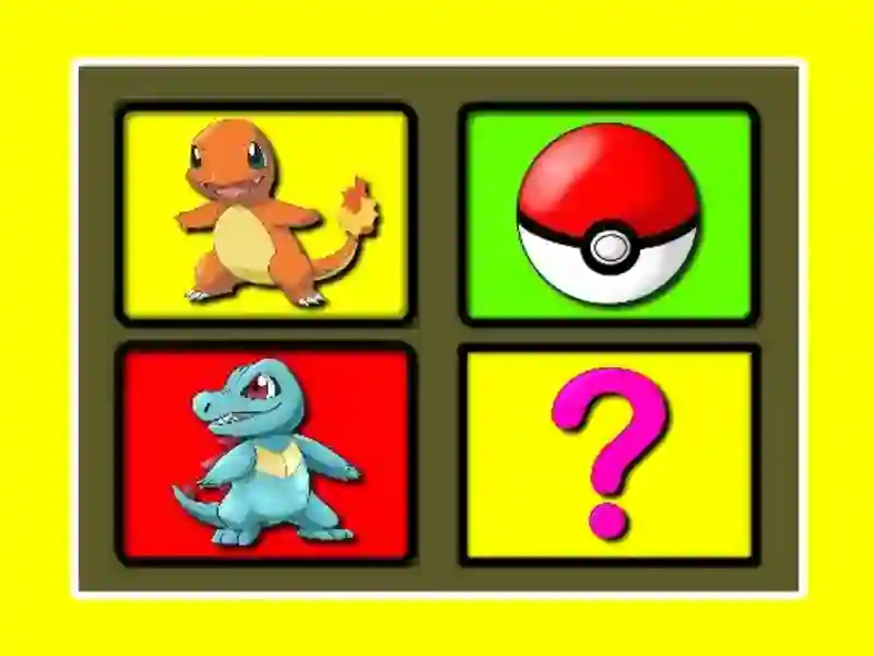Gra Czas pamięci pokemonów w Internecie
