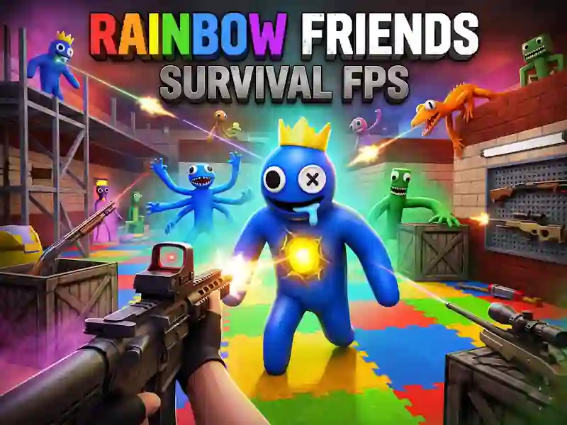Gra Rainbow Friends Survival FPS w Internecie
