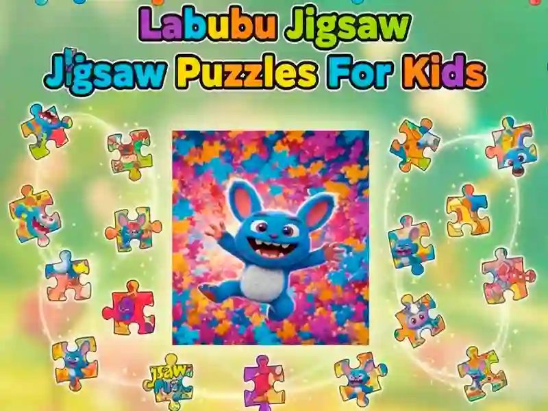 Gra Puzzle dla dzieci: Labubu w Internecie