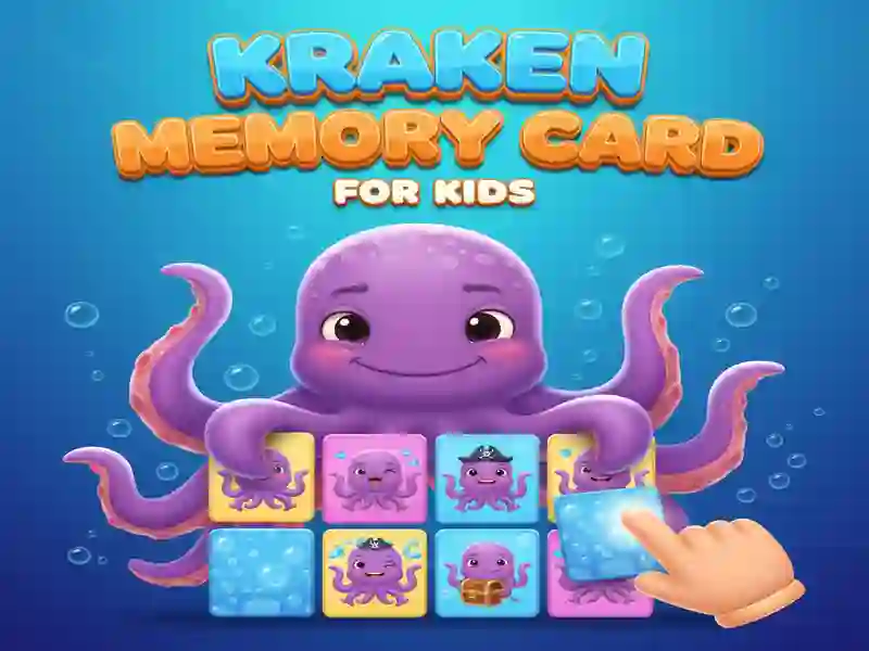 Gra Karta pamięci dla dzieci: Kraken w Internecie