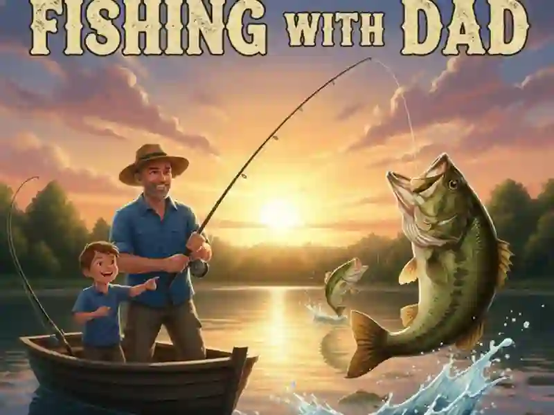 Gra Łowienie ryb z tatą w Internecie