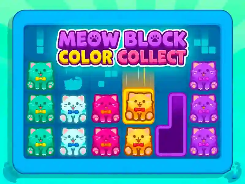 Gra Meow Block Color Collect w Internecie