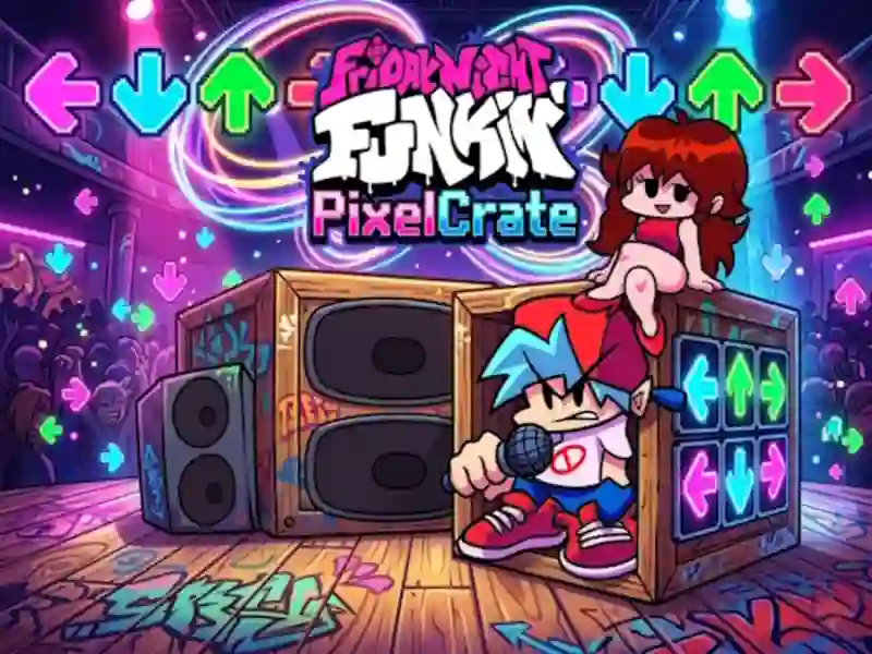 Gra Friday Night Funkin PixelCrate w Internecie
