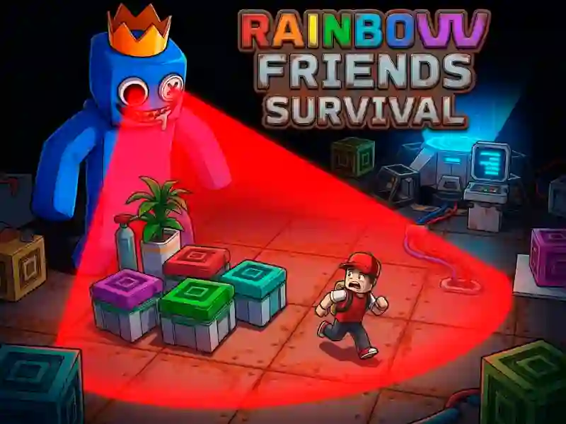 Gra Rainbow Friends Survival w Internecie
