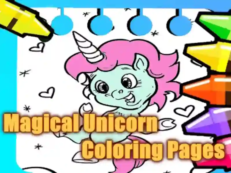 Gra Kolorowanki z magicznym jednorożcem w Internecie Gra Kolorowanki z magicznym jednorożcem w Internecie