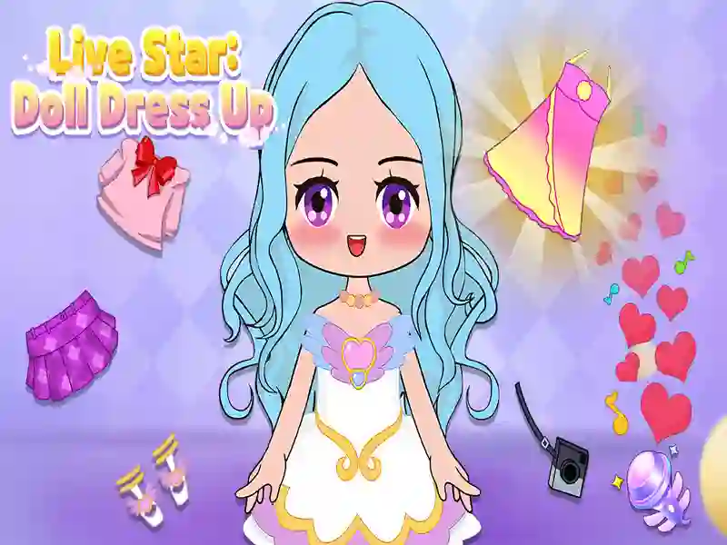 Gra Star Life: Ubieramy lalkę w Internecie Gra Star Life: Ubieramy lalkę w Internecie