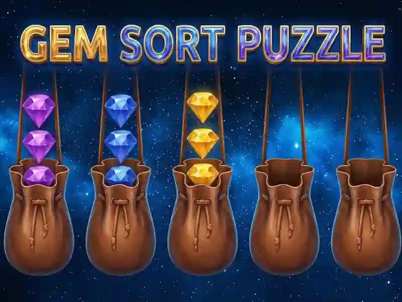 Gra Puzzle do sortowania klejnotów w Internecie