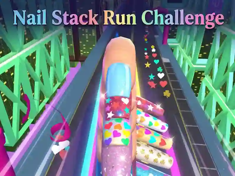 Gra Nail Stack Run Challenge w Internecie
