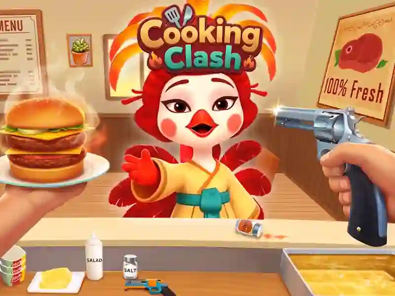 Gra Cooking Clash w Internecie