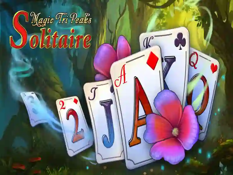 Gra Magic Solitaire: trzy szczyty w Internecie