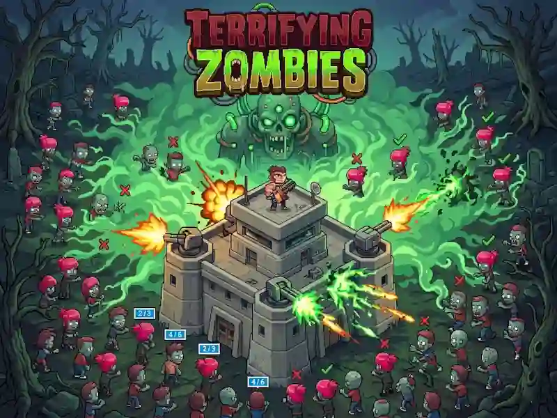 Gra Terrifying Zombies w Internecie