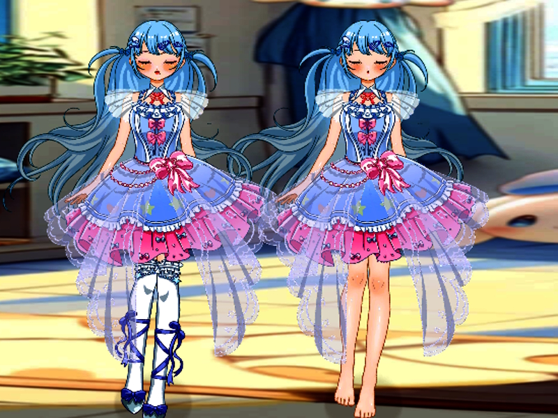 Gra Idol na żywo transmisja: ubieranie lalek w Internecie
