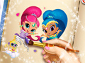 Gra Książka do kolorowania Shimmer i Shine w Internecie
