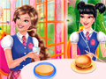 Gra Księżniczki: Gotowanie Burgerów w Internecie