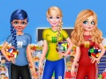 Gra Najlepsza Przyjaciółka Księżniczka Głosuje Na ćwierćfinały FIFA 2018 w Internecie