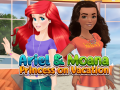 Gra Ariel i Moana: Księżniczki na wakacjach w Internecie