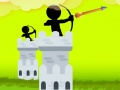 Gra Zamek Łucznik Stickman w Internecie