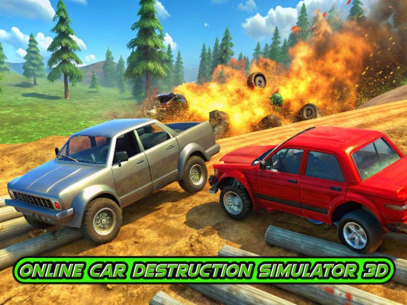 Gra Symulator zniszczenia samochodu online 3D w Internecie