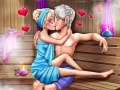 Gra Flirt z Lodową Królową w saunie w Internecie