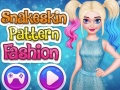 Gra Moda z wzorem węża w Internecie