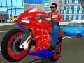 Gra Symulator motocykla pająka bohatera kaskaderskiego 3D w Internecie