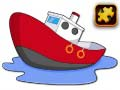 Gra Puzzle Statku w Stylu Kreskówkowym w Internecie