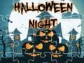 Gra Puzzle Halloweenowa Noc w Internecie
