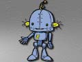 Gra Puzzle z rysunkowym robotem w Internecie
