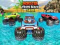 Gra Surfing w Monster Trucku na plaży w Internecie