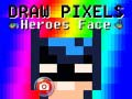 Gra Narysuj Twarz Pikselowych Bohaterów w Internecie