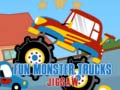 Gra Fajna Układanka z Monster Truckami w Internecie