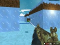 Gra Blokowy SWAT Strzelanie Lodowy Świat Multiplayer w Internecie