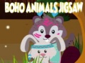 Gra Boho Zwierzęta Puzzle w Internecie