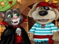 Gra Mówiący Tom i Angela: Halloweenowa impreza w Internecie
