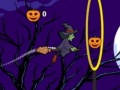 Gra Latająca czarownica Halloween w Internecie