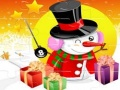 Gra Puzzle z wektorowymi postaciami na Boże Narodzenie w Internecie