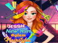 Gra Jessie Nowy Rok #Glamour Fryzury w Internecie