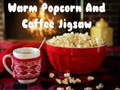 Gra Puzzle z Ciepłym Popcornem i Kawą w Internecie