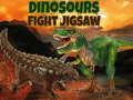 Gra Dinozaury Walczą Puzzle w Internecie