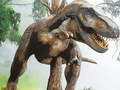 Gra Puzzle Mięsożerny Tyranozaur Rex w Internecie