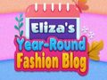 Gra Blog modowy Elizy przez cały rok w Internecie