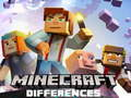 Gra Różnice w Minecraft w Internecie