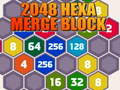Gra 2048 Sześciokątne Łączenie Bloków w Internecie