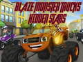Gra Ukryte gwiazdy w monster truckach Blaze w Internecie