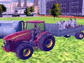 Gra Symulator śmieciarki traktora 3D w mieście w Internecie